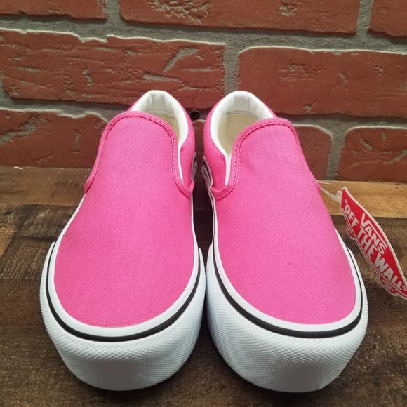 pink flame platform vans